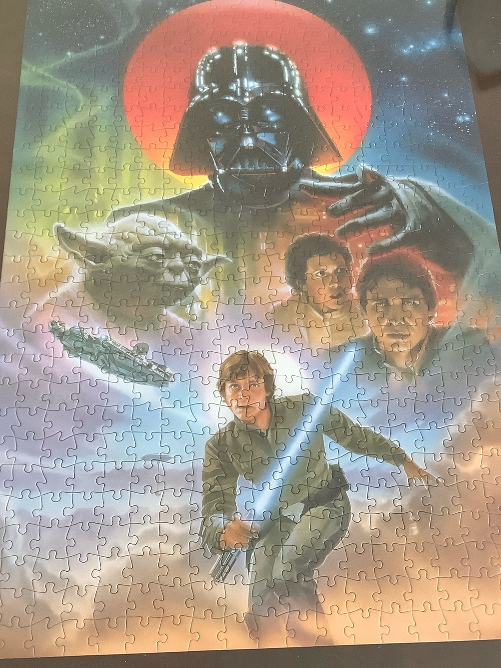 Buffalo David Bitton Star Wars Poster Puzzle - Black, Red, Blue